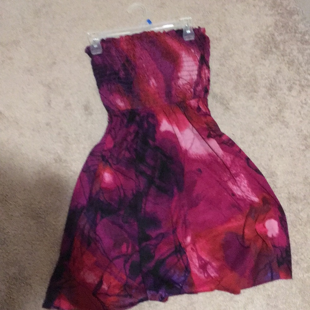 Tube top dress
